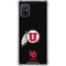 Utah Circle and Feather on Black Galaxy A51 5G Clear Case