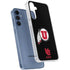 University of Utah Circle and Feather on Black Galaxy A55 5G Clear Case