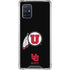 Utah Circle and Feather on Black Galaxy A71 5G Clear Case