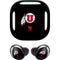 University of Utah Circle and Feather on Black Galaxy Buds Pro Skin