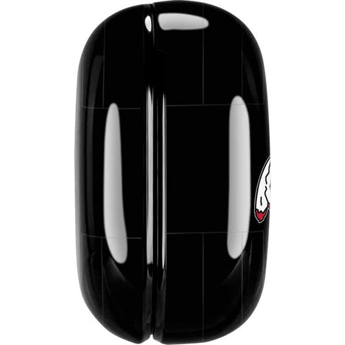 University of Utah Circle and Feather on Black Galaxy Buds Pro Skin