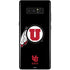 Utah Circle and Feather on Black Galaxy Note 8 Skin