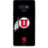 Utah Circle and Feather on Black Galaxy Note 9 Skin