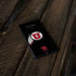 Utah Circle and Feather on Black Galaxy Note 9 Skin
