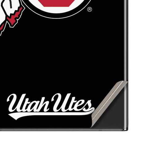 Utah Circle and Feather on Black Galaxy Note20 Ultra 5G Skin