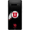 Utah Circle and Feather on Black Galaxy S10 Plus Skin