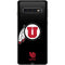 Utah Circle and Feather on Black Galaxy S10 Skin