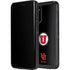 Utah Circle and Feather on Black Galaxy S20 Plus Waterproof Case