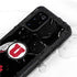 Utah Circle and Feather on Black Galaxy S20 Plus Waterproof Case