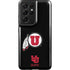 Utah Circle and Feather on Black Galaxy S21 Ultra 5G Pro Case