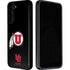 Utah Circle and Feather on Black Galaxy S22 Pro Case