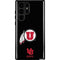 Utah Circle and Feather on Black Galaxy S22 Ultra Pro Case