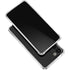 Utah Circle and Feather on Black Galaxy S23 Clear Case