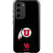 Utah Circle and Feather on Black Galaxy S23 Plus Pro Case