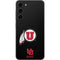Utah Circle and Feather on Black Galaxy S23 Plus Skin