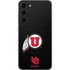Utah Circle and Feather on Black Galaxy S23 Plus Skin