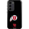 Utah Circle and Feather on Black Galaxy S23 Pro Case