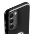Utah Circle and Feather on Black Galaxy S23 Pro Case