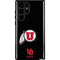University of Utah Circle and Feather on Black Galaxy S23 Ultra Pro Case