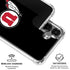 University of Utah Circle and Feather on Black Galaxy S26 Clear Case