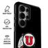 University of Utah Circle and Feather on Black Galaxy S26 Ultra Impact Case