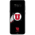 Utah Circle and Feather on Black Galaxy S8 Plus Skin