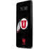 Utah Circle and Feather on Black Galaxy S8 Skin
