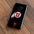 Utah Circle and Feather on Black Galaxy S9 Plus Skin