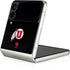 Utah Circle and Feather on Black Galaxy Z Flip3 5G Skin