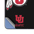University of Utah Circle and Feather on Black Galaxy Z Fold5 5G Skin