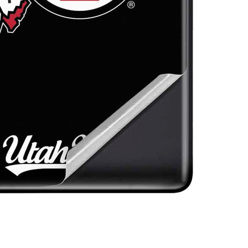 Utah Circle and Feather on Black Google Pixel 6 Skin