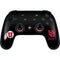 University of Utah Circle and Feather on Black Google Stadia Controller Skin
