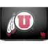 University of Utah Circle and Feather on Black HP ZBook Fury 16 G10 Skin