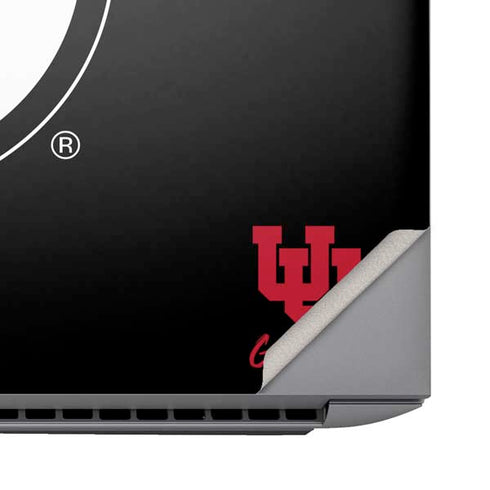 University of Utah Circle and Feather on Black HP ZBook Fury 16 G10 Skin