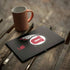 University of Utah Circle and Feather on Black iPad Skins