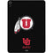 University of Utah Circle and Feather on Black Apple iPad Air Skin
