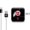 Utah Circle and Feather on Black iPad Charger (10W USB) Skin