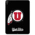 University of Utah Circle and Feather on Black Apple iPad Pro Skin
