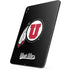 University of Utah Circle and Feather on Black Apple iPad Pro Skin