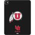 University of Utah Circle and Feather on Black iPad Pro 13in M4 (2024) Skin