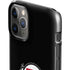 Utah Circle and Feather on Black iPhone 11 Pro Lite Case