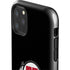 Utah Circle and Feather on Black iPhone 11 Pro Max Impact Case