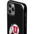 Utah Circle and Feather on Black iPhone 12 Pro Impact Case