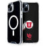 Utah Circle and Feather on Black iPhone 13 MagSafe Case