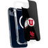 Utah Circle and Feather on Black iPhone 13 MagSafe Case