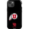 Utah Circle and Feather on Black iPhone 14 Impact Case
