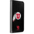 University of Utah Circle and Feather on Black iPhone 15 Folio Case