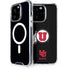 University of Utah Circle and Feather on Black iPhone 15 Pro MagSafe Case