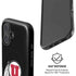 University of Utah Circle and Feather on Black iPhone 16 Plus Magsafe Impact Case