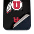 University of Utah Circle and Feather on Black iPhone 16 Skin